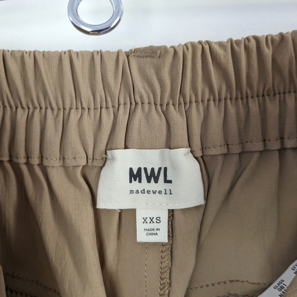 NWT Madewell Zip Front Tapered Shorts - Picture 8 of 13